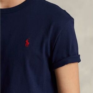 Polo by Ralph Lauren Men's classic Navy T-shirt.